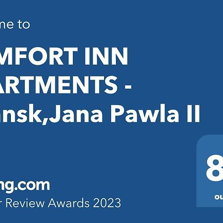 Comfort Inn Apartments - Gdansk,Jana Pawla II Екстер'єр фото